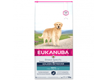 EUKANUBA Golden Retriever 12 kg z kategorie Chovatelské potřeby a krmiva pro psy > Krmiva pro psy > Granule pro psy