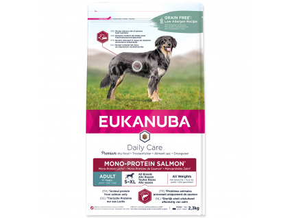 EUKANUBA Daily Care Adult Mono Protein Salmon 2,3 kg z kategorie Chovatelské potřeby a krmiva pro psy > Krmiva pro psy > Granule pro psy