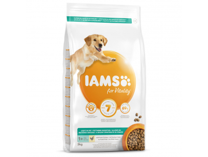 IAMS Dog Adult Weight Control Chicken 3 kg z kategorie Chovatelské potřeby a krmiva pro psy > Krmiva pro psy > Granule pro psy