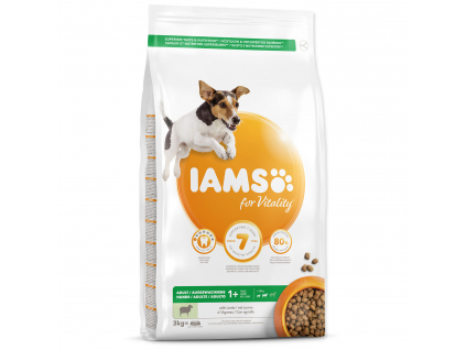 IAMS Dog Adult Small & Medium Lamb 3 kg z kategorie Chovatelské potřeby a krmiva pro psy > Krmiva pro psy > Granule pro psy