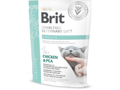 Brit Veterinary Diet Cat GF Struvite 400g