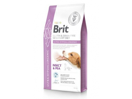Brit VD Dog GF Ultra-Hypoallergenic 12kg z kategorie Chovatelské potřeby a krmiva pro psy > Krmiva pro psy > Veterinární diety pro psy