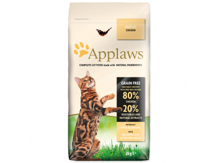 APPLAWS Dry Cat Chicken 2 kg z kategorie Chovatelské potřeby a krmiva pro kočky > Krmivo a pamlsky pro kočky > Granule pro kočky