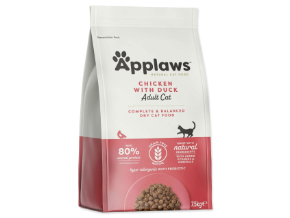 APPLAWS Dry Cat Chicken with Duck 7,5 kg
