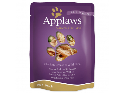 Kapsička APPLAWS Cat Chicken 70 g z kategorie Chovatelské potřeby a krmiva pro kočky > Krmivo a pamlsky pro kočky > Kapsičky pro kočky