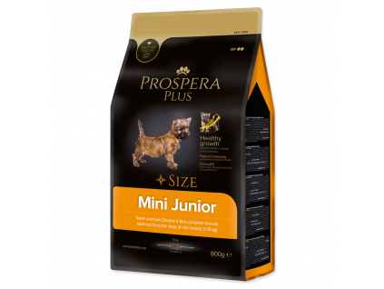 PROSPERA Plus Mini Junior 800 g z kategorie Chovatelské potřeby a krmiva pro psy > Krmiva pro psy > Granule pro psy