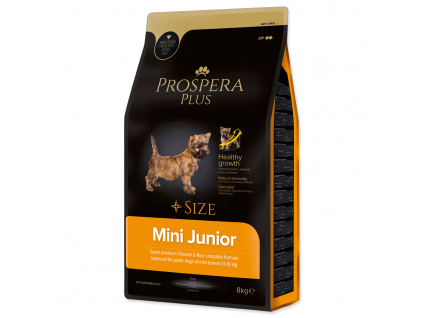 PROSPERA Plus Mini Junior 8 kg z kategorie Chovatelské potřeby a krmiva pro psy > Krmiva pro psy > Granule pro psy