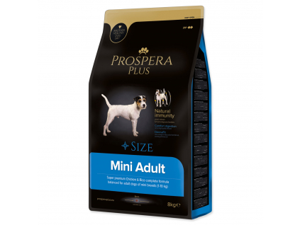 PROSPERA Plus Mini Adult 8 kg z kategorie Chovatelské potřeby a krmiva pro psy > Krmiva pro psy > Granule pro psy