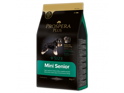 PROSPERA Plus Mini Senior 2 kg z kategorie Chovatelské potřeby a krmiva pro psy > Krmiva pro psy > Granule pro psy