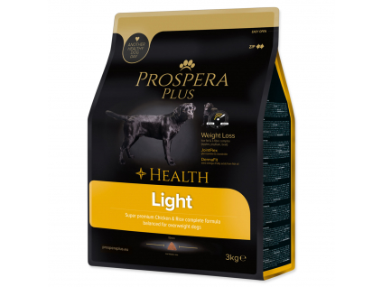 PROSPERA Plus Light 3 kg z kategorie Chovatelské potřeby a krmiva pro psy > Krmiva pro psy > Granule pro psy