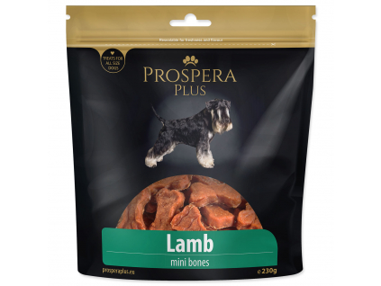 Pochoutka PROSPERA Plus mini kosti z jehněčího masa 230 g z kategorie Chovatelské potřeby a krmiva pro psy > Pamlsky pro psy > Sušená masíčka pro psy
