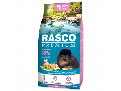 RASCO Premium Puppy / Junior Small 1 kg z kategorie Chovatelské potřeby a krmiva pro psy > Krmiva pro psy > Granule pro psy