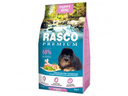 RASCO Premium Puppy / Junior Small 3 kg z kategorie Chovatelské potřeby a krmiva pro psy > Krmiva pro psy > Granule pro psy