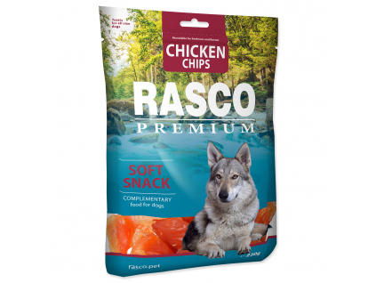 Pochoutka RASCO Premium plátky s kuřecím masem 230 g z kategorie Chovatelské potřeby a krmiva pro psy > Pamlsky pro psy > Sušená masíčka pro psy