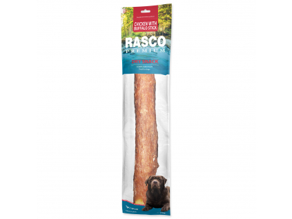 Pochoutka RASCO Premium tyčinka bůvolí obalená kuřecím masem 170 g z kategorie Chovatelské potřeby a krmiva pro psy > Pamlsky pro psy > Žvýkací pamlsky pro psy