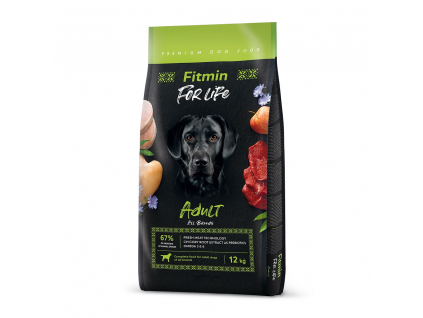Fitmin Dog For Life Adult 12 kg z kategorie Chovatelské potřeby a krmiva pro psy > Krmiva pro psy > Granule pro psy