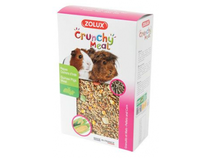 CRUNCHY MEAL peletka/kukuřice morče 800g z kategorie Chovatelské potřeby a krmiva pro hlodavce a malá zvířata > Pamlsky pro hlodavce