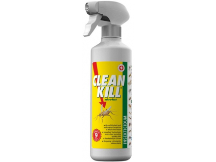 clean kill sprej proti hmyzu micro fast 450ml