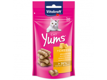 VITAKRAFT Cat Yums sýr 40 g z kategorie Chovatelské potřeby a krmiva pro kočky > Krmivo a pamlsky pro kočky > Pamlsky pro kočky