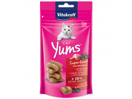 VITAKRAFT Cat Yums Superfood bezinky 40 g z kategorie Chovatelské potřeby a krmiva pro kočky > Krmivo a pamlsky pro kočky > Pamlsky pro kočky