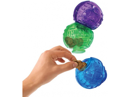 Hračka guma Lock-It plnící 3ks KONG S z kategorie Chovatelské potřeby a krmiva pro psy > Hračky pro psy > Kong hračky pro psy