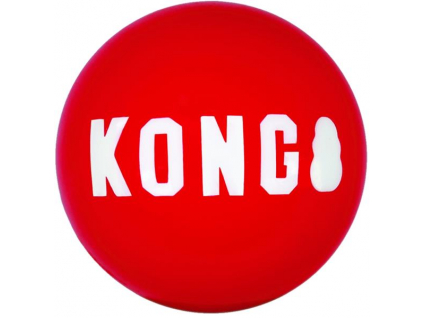 Hračka guma Signature míč 2ks KONG M z kategorie Chovatelské potřeby a krmiva pro psy > Hračky pro psy > Kong hračky pro psy