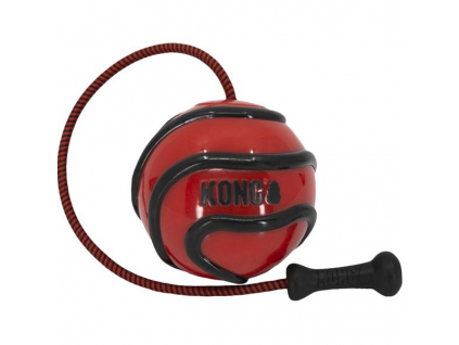 Hračka guma Wavz míč se šňůrkou KONG M z kategorie Chovatelské potřeby a krmiva pro psy > Hračky pro psy > Kong hračky pro psy