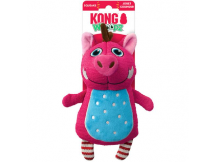 Hračka textil Whoopz prase KONG S z kategorie Chovatelské potřeby a krmiva pro psy > Hračky pro psy > Kong hračky pro psy