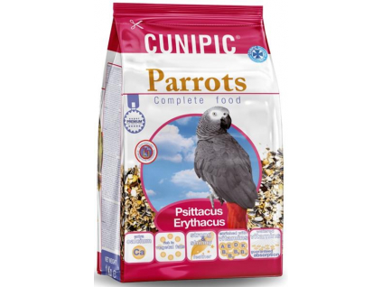 Cunipic Parrots - Žako 1 kg z kategorie Chovatelské potřeby pro ptáky a papoušky > Krmivo pro papoušky
