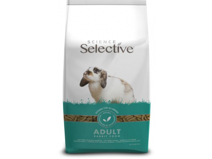 Supreme Science®Selective Rabbit - králík adult 3 kg z kategorie Chovatelské potřeby a krmiva pro hlodavce a malá zvířata > Krmiva pro hlodavce a malá zvířata