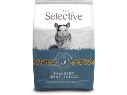 Supreme Science®Selective Chinchilla - činčila 1,5 kg z kategorie Chovatelské potřeby a krmiva pro hlodavce a malá zvířata > Krmiva pro hlodavce a malá zvířata