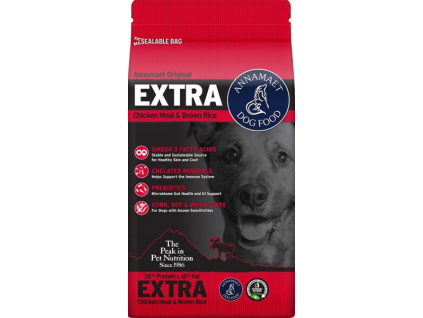 Annamaet EXTRA 26% 18,14 kg (40lb) z kategorie Chovatelské potřeby a krmiva pro psy > Krmiva pro psy > Granule pro psy
