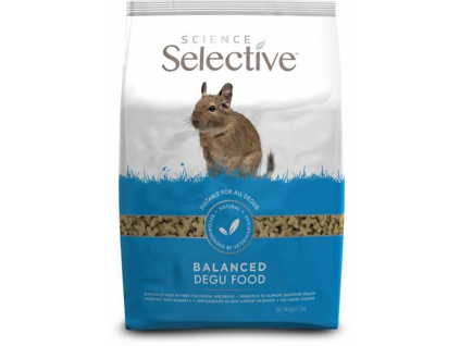 Supreme Science®Selective Degu - osmák 1,5 kg z kategorie Chovatelské potřeby a krmiva pro hlodavce a malá zvířata > Krmiva pro hlodavce a malá zvířata