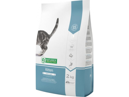 Nature's Protection Cat Dry Kitten 2 kg z kategorie Chovatelské potřeby a krmiva pro kočky > Krmivo a pamlsky pro kočky > Granule pro kočky