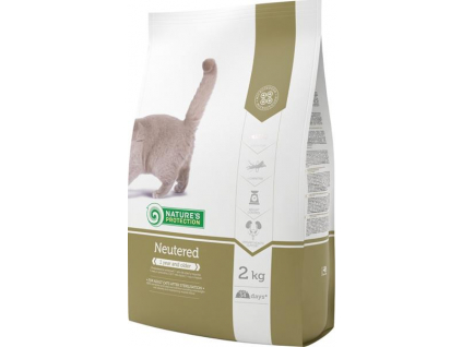 Nature's Protection Cat Dry Sterilised 2 kg z kategorie Chovatelské potřeby a krmiva pro kočky > Krmivo a pamlsky pro kočky > Granule pro kočky