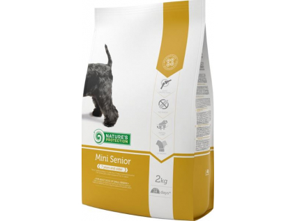 Nature's Protection Dog Dry Senior Mini 2 kg z kategorie Chovatelské potřeby a krmiva pro psy > Krmiva pro psy > Granule pro psy