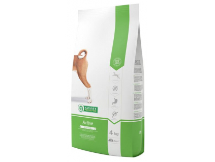 Nature's Protection Dog Dry Active 4 kg z kategorie Chovatelské potřeby a krmiva pro psy > Krmiva pro psy > Granule pro psy