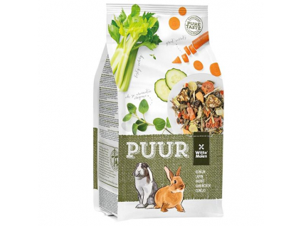 PUUR rabbit - králík 600 g z kategorie Chovatelské potřeby a krmiva pro hlodavce a malá zvířata > Krmiva pro hlodavce a malá zvířata