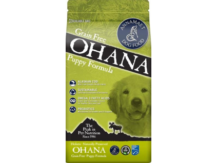 Annamaet Grain Free OHANA PUPPY 5,44 kg (12lb) z kategorie Chovatelské potřeby a krmiva pro psy > Krmiva pro psy > Granule pro psy