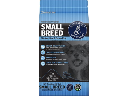 Annamaet SMALL BREED 5,44 kg (12lb) z kategorie Chovatelské potřeby a krmiva pro psy > Krmiva pro psy > Granule pro psy