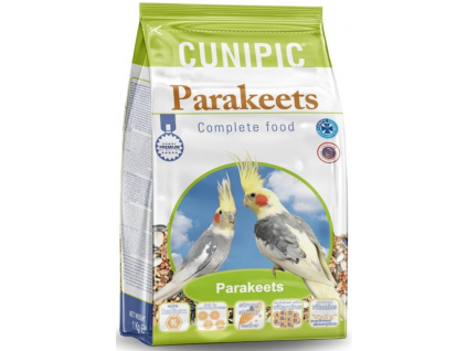 Cunipic Parakeets - Korela 1 kg z kategorie Chovatelské potřeby pro ptáky a papoušky > Krmivo pro papoušky