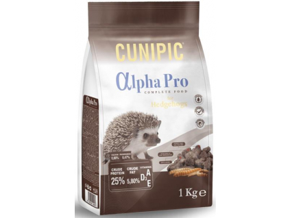 Cunipic Alpha Pro Hedgehog - ježek 1 kg z kategorie Chovatelské potřeby a krmiva pro hlodavce a malá zvířata > Krmiva pro hlodavce a malá zvířata