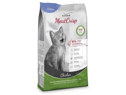 Platinum Cat Meatcrisp Kitten Chicken 3 kg z kategorie Chovatelské potřeby a krmiva pro kočky > Krmivo a pamlsky pro kočky > Granule pro kočky