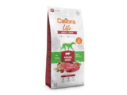 Calibra Dog Life Adult Large Fresh Beef 2,5kg z kategorie Chovatelské potřeby a krmiva pro psy > Krmiva pro psy > Granule pro psy