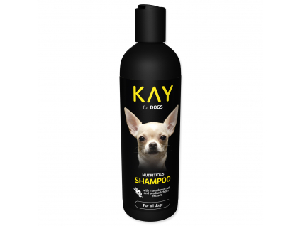 Šampon KAY for DOG vyživující 250 ml z kategorie Chovatelské potřeby a krmiva pro psy > Hygiena a kosmetika psa > Šampóny a spreje pro psy