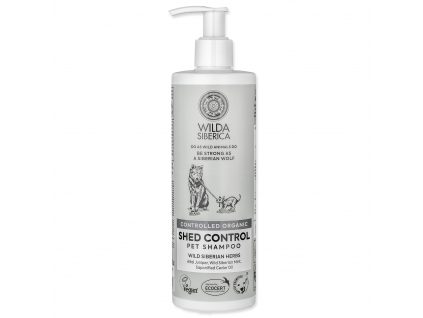 Šampon WILDA SIBERICA Shed control 400 ml z kategorie Chovatelské potřeby a krmiva pro psy > Hygiena a kosmetika psa > Šampóny a spreje pro psy