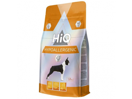 HiQ Dog Dry Adult Hypoallergenic 1,8 kg z kategorie Chovatelské potřeby a krmiva pro psy > Krmiva pro psy > Granule pro psy