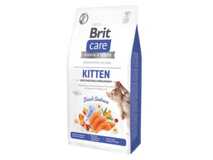 Brit Care Cat Grain-Free Kitten Gentle Digestion & Strong Immunity  7kg z kategorie Chovatelské potřeby a krmiva pro kočky > Krmivo a pamlsky pro kočky > Granule pro kočky