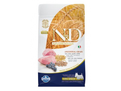 N&D Low Grain Dog Adult Mini Lamb&Blueberry 800g z kategorie Chovatelské potřeby a krmiva pro psy > Krmiva pro psy > Granule pro psy