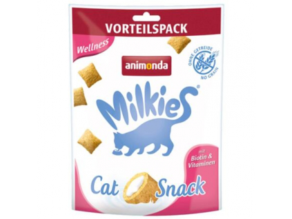 Animonda Milkies Wellness křupky pro kočky 120g z kategorie Chovatelské potřeby a krmiva pro kočky > Krmivo a pamlsky pro kočky > Pamlsky pro kočky